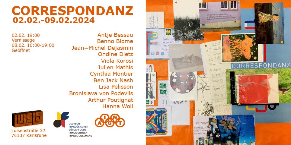 Flyer Correspondanz 2024 - Lui Leu - off space