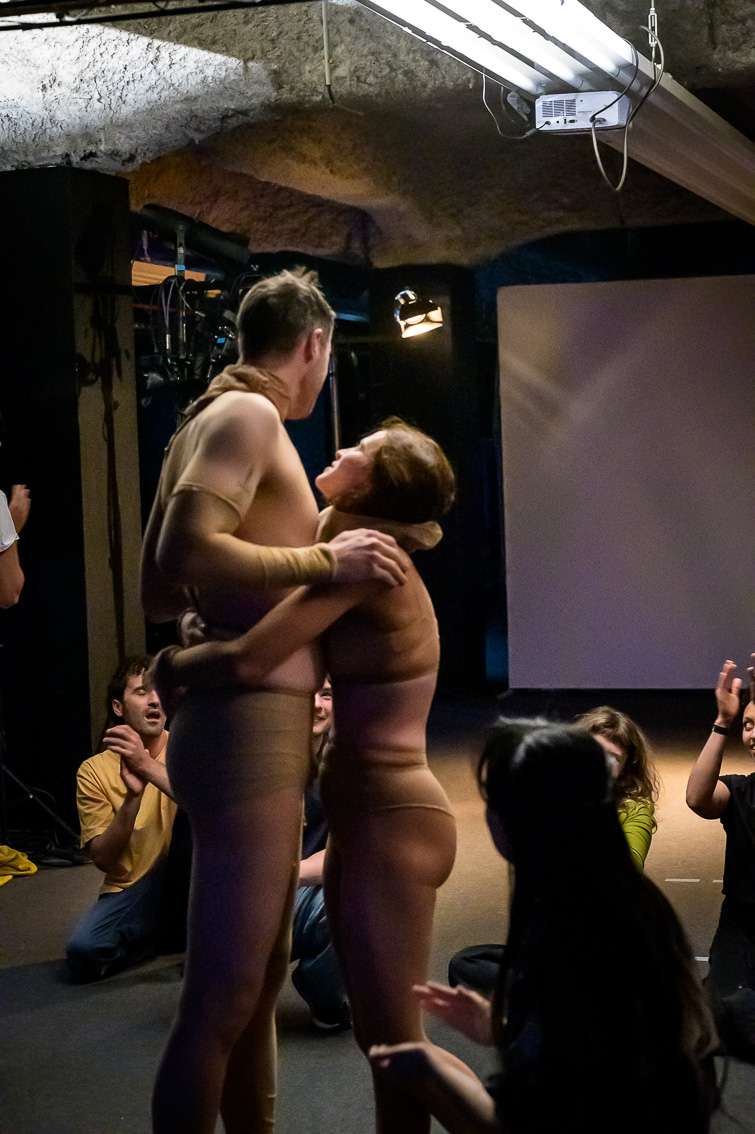 Chlo&eacute; Dor&eacute;mieux, Charles Mounal, AH !. INACT Festival des Arts Mutants 2025, Amalgame.