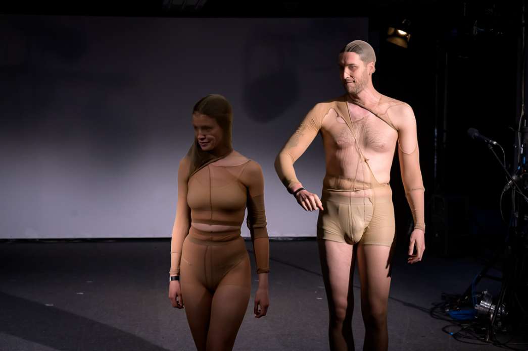 Chlo&eacute; Dor&eacute;mieux, Charles Mounal, AH !. INACT Festival des Arts Mutants 2025, Amalgame.