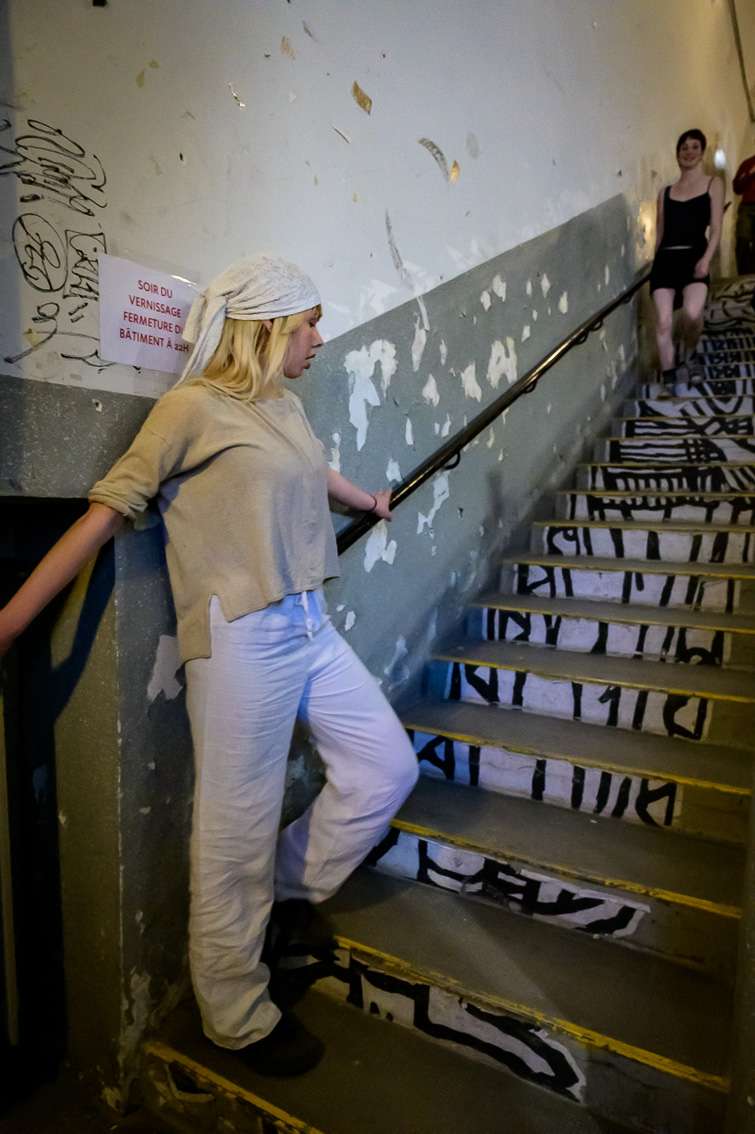 Zorka Mari&aacute;n, M&aacute;rton Szombati, Body borders. INACT Festival des Arts Mutants 2025, Amalgame.