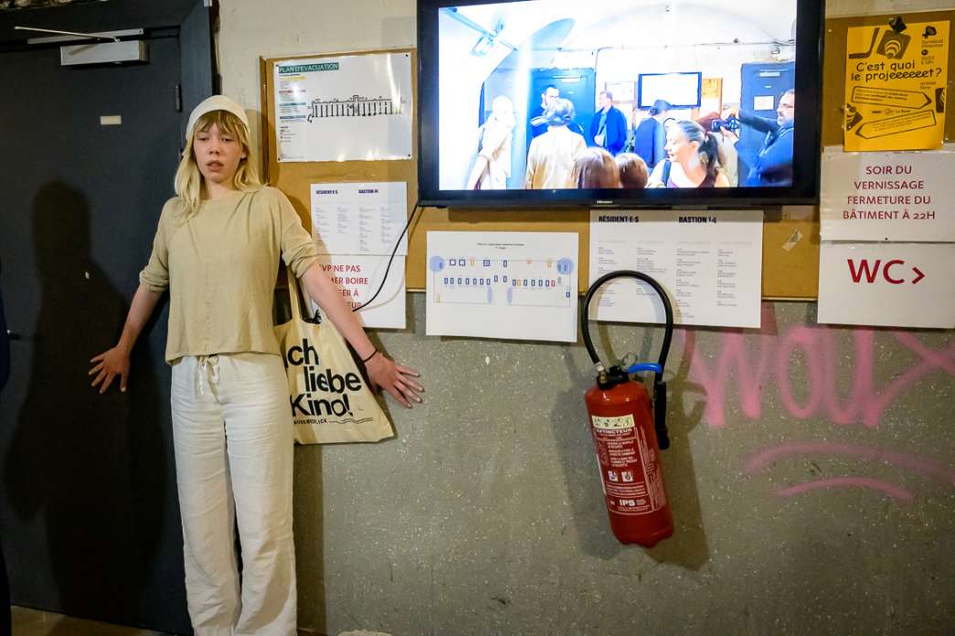 Zorka Mari&aacute;n, M&aacute;rton Szombati, Body borders. INACT Festival des Arts Mutants 2025, Amalgame.