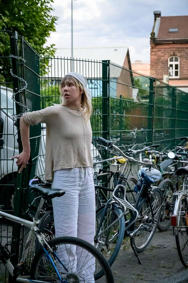 Zorka Mari&aacute;n, M&aacute;rton Szombati, Body borders. INACT Festival des Arts Mutants 2025, Amalgame.