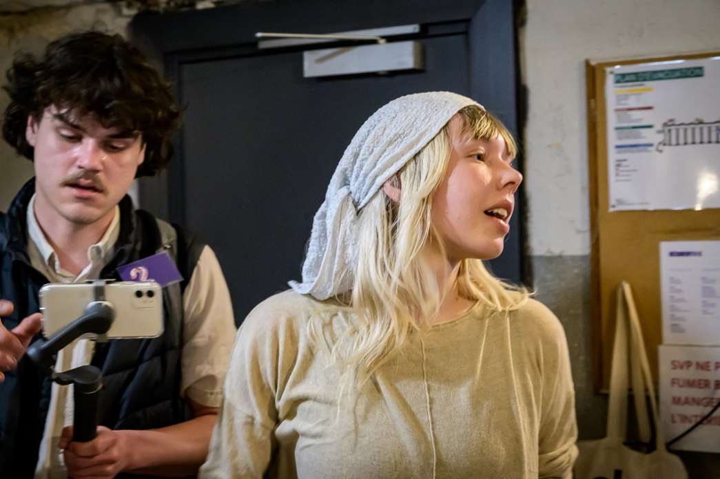 Zorka Mari&aacute;n, M&aacute;rton Szombati, Body borders. INACT Festival des Arts Mutants 2025, Amalgame.