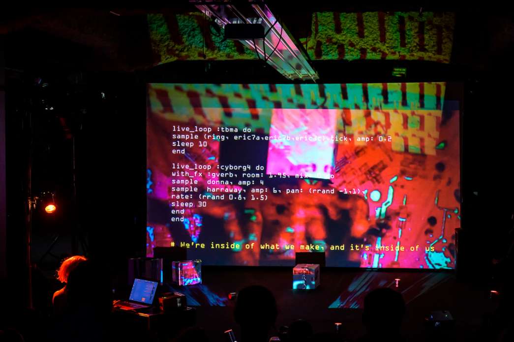 C&eacute;cile F. DABO, Cyborg Butoh. INACT Festival des Arts Mutants 2025, Amalgame.