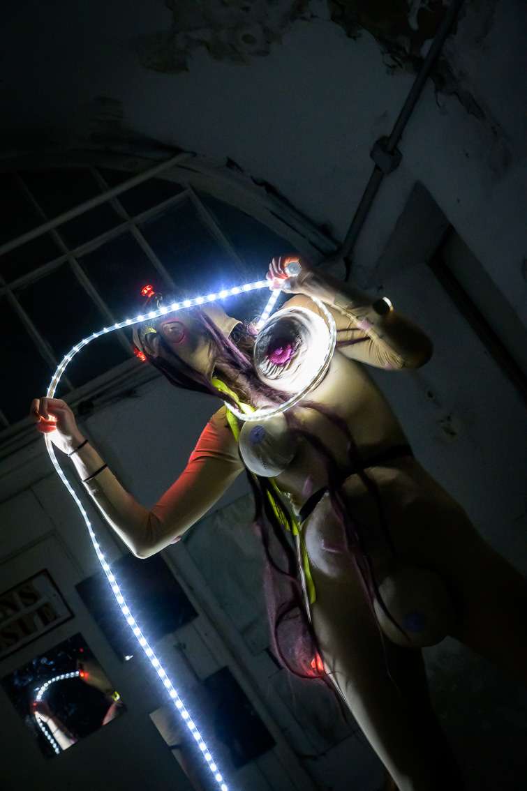 Clotilde Salmon, Danse machine. INACT Festival des Arts Mutants 2025, Amalgame.