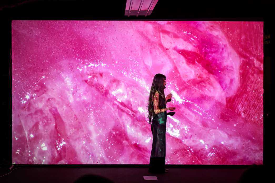 Nadja Kracunovic, Decolonial Mermaid. INACT Festival des Arts Mutants 2025, Amalgame.