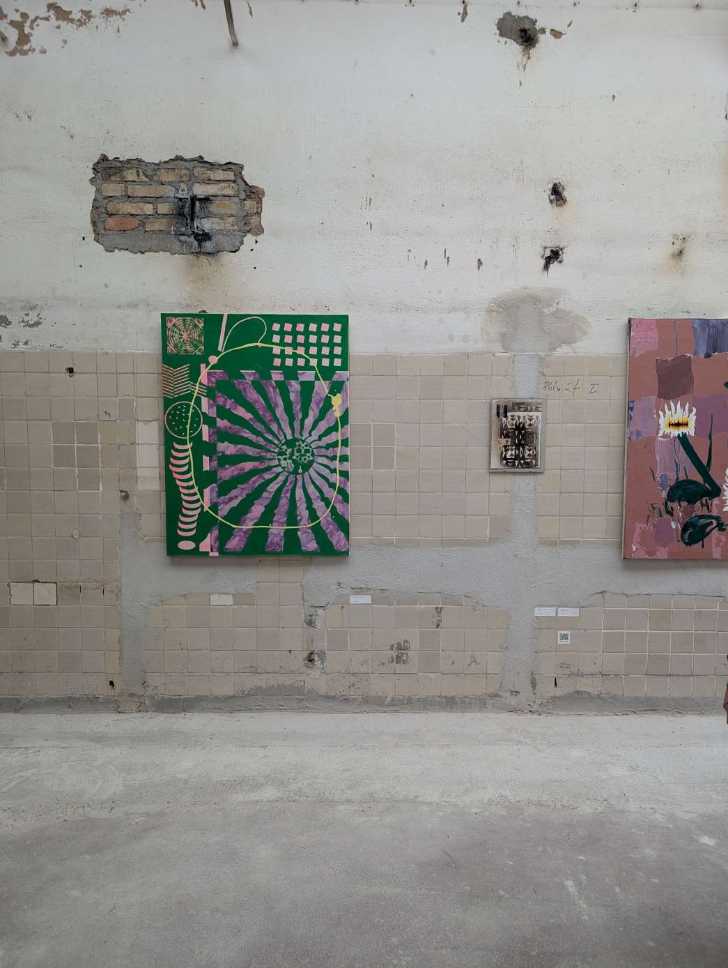 Jean-Miche Dejasmin (DE), Benno Blome (DE), Antje Bessau (DE), Eva Wittig (DE), Christoph Dinges (DE), Boglarka Balassa (DE), Julien Mathis (FR), Viola Korosi (FR), Ben Jack Nash (FR), Elise Planhard (FR), Arthur Poutignat (FR), Hanna Woll (DE), Eintreffen / Exposition. INACT Festival des Arts Mutants 2025, Amalgame.