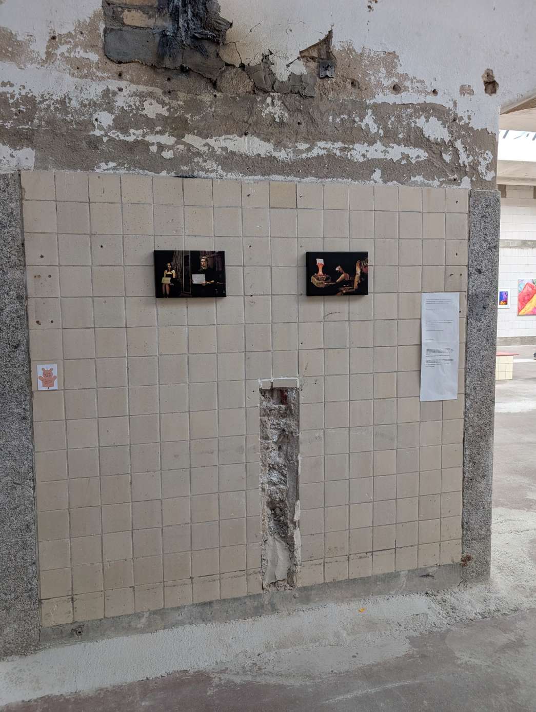 Jean-Miche Dejasmin (DE), Benno Blome (DE), Antje Bessau (DE), Eva Wittig (DE), Christoph Dinges (DE), Boglarka Balassa (DE), Julien Mathis (FR), Viola Korosi (FR), Ben Jack Nash (FR), Elise Planhard (FR), Arthur Poutignat (FR), Hanna Woll (DE), Eintreffen / Exposition. INACT Festival des Arts Mutants 2025, Amalgame.