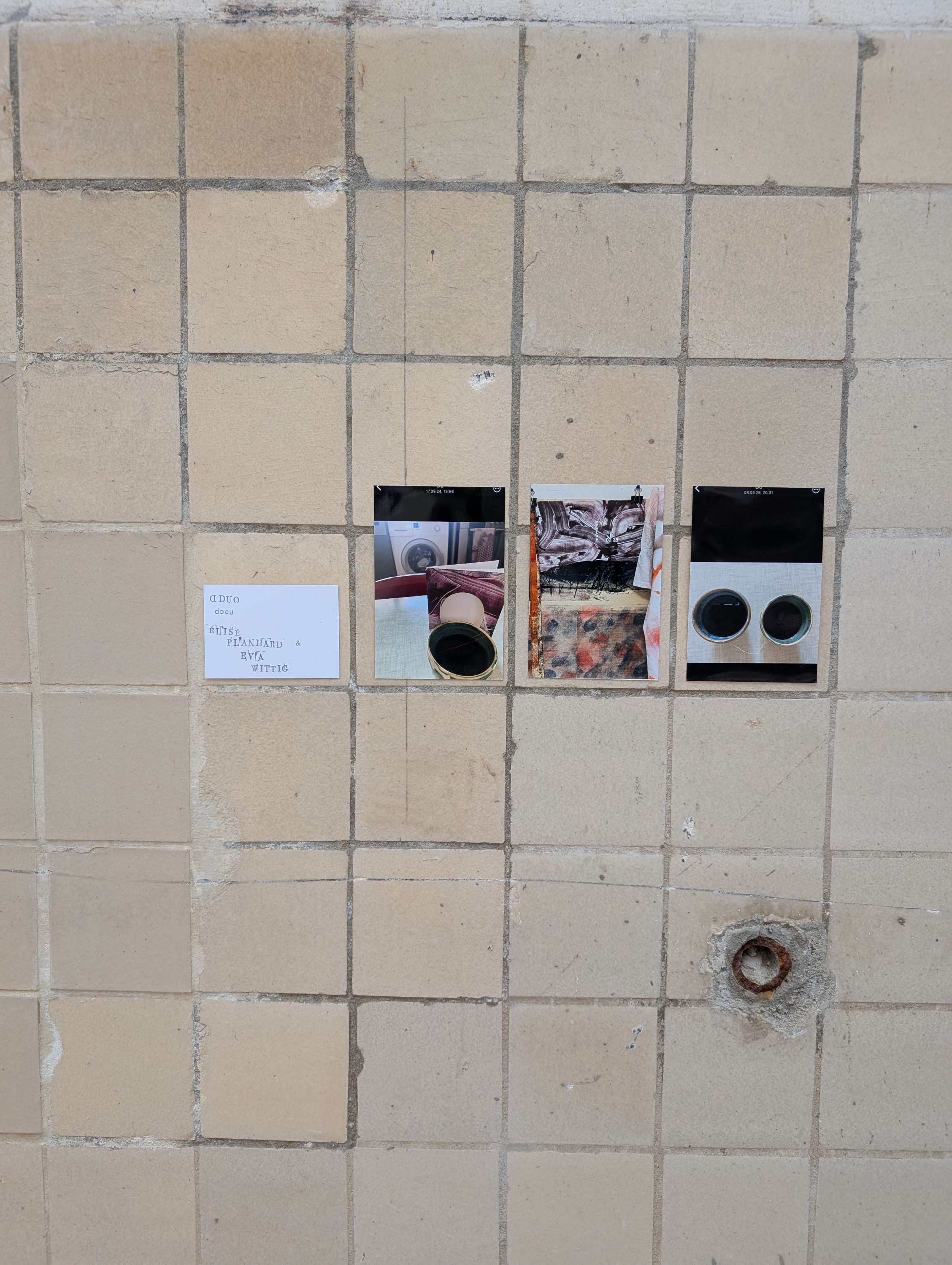 Eintreffen / Exposition. INACT Festival des Arts Mutants 2025, Amalgame.