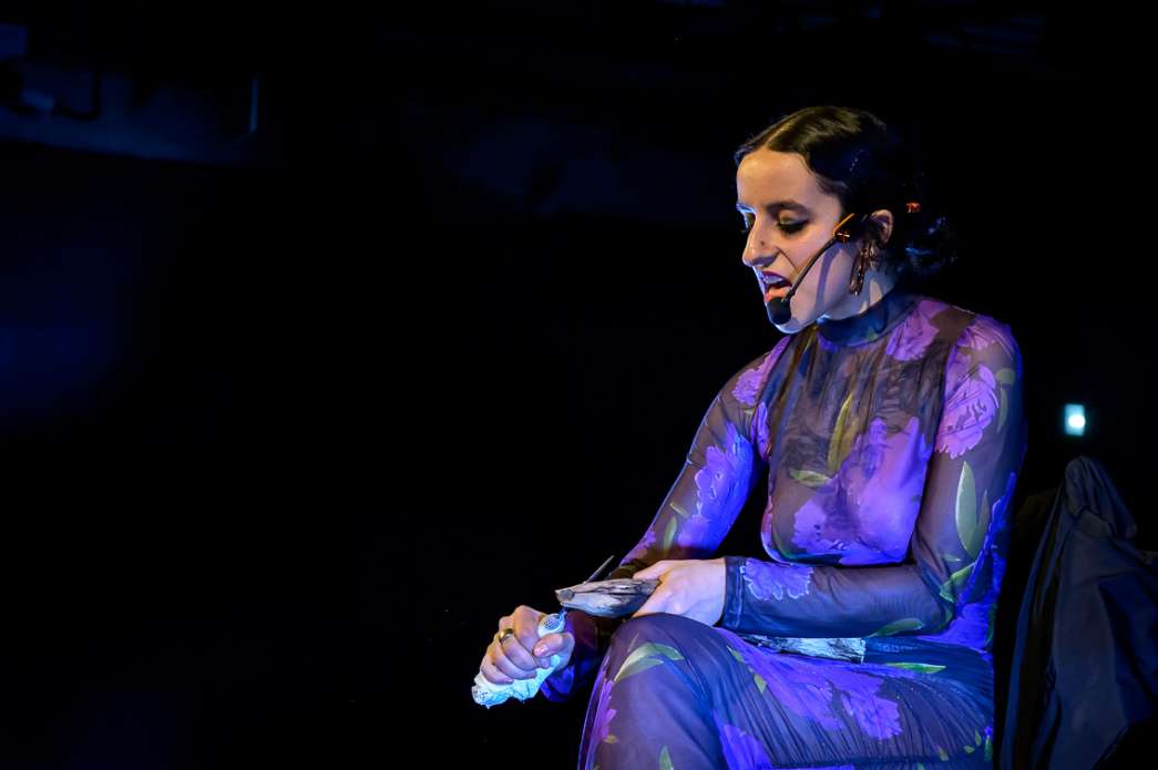 M&eacute;lina Ghorafi, Hallali. INACT Festival des Arts Mutants 2025, Amalgame.