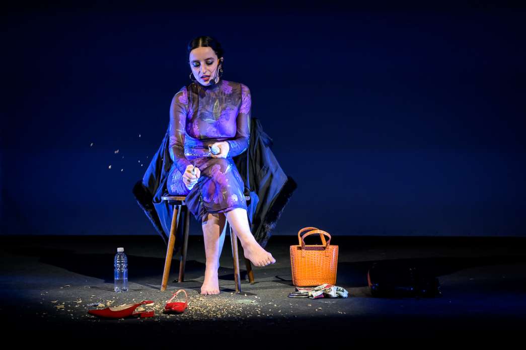 M&eacute;lina Ghorafi, Hallali. INACT Festival des Arts Mutants 2025, Amalgame.