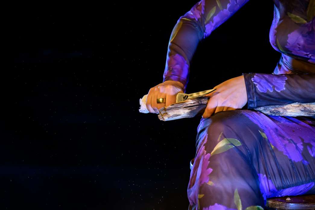 M&eacute;lina Ghorafi, Hallali. INACT Festival des Arts Mutants 2025, Amalgame.