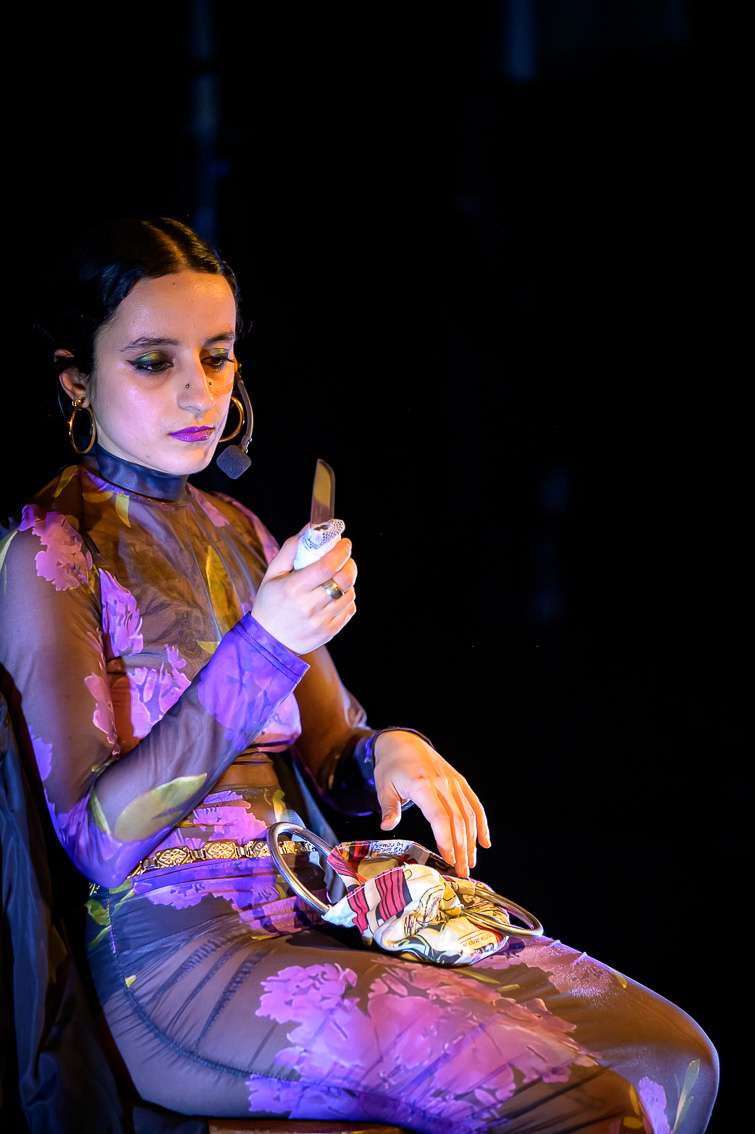 M&eacute;lina Ghorafi, Hallali. INACT Festival des Arts Mutants 2025, Amalgame.