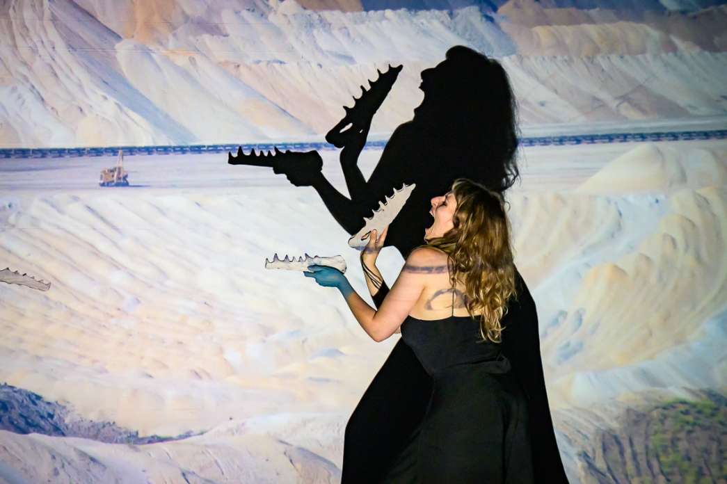 Crisan Stefania, Invoking Mosasaurs. INACT Festival des Arts Mutants 2025, Amalgame.