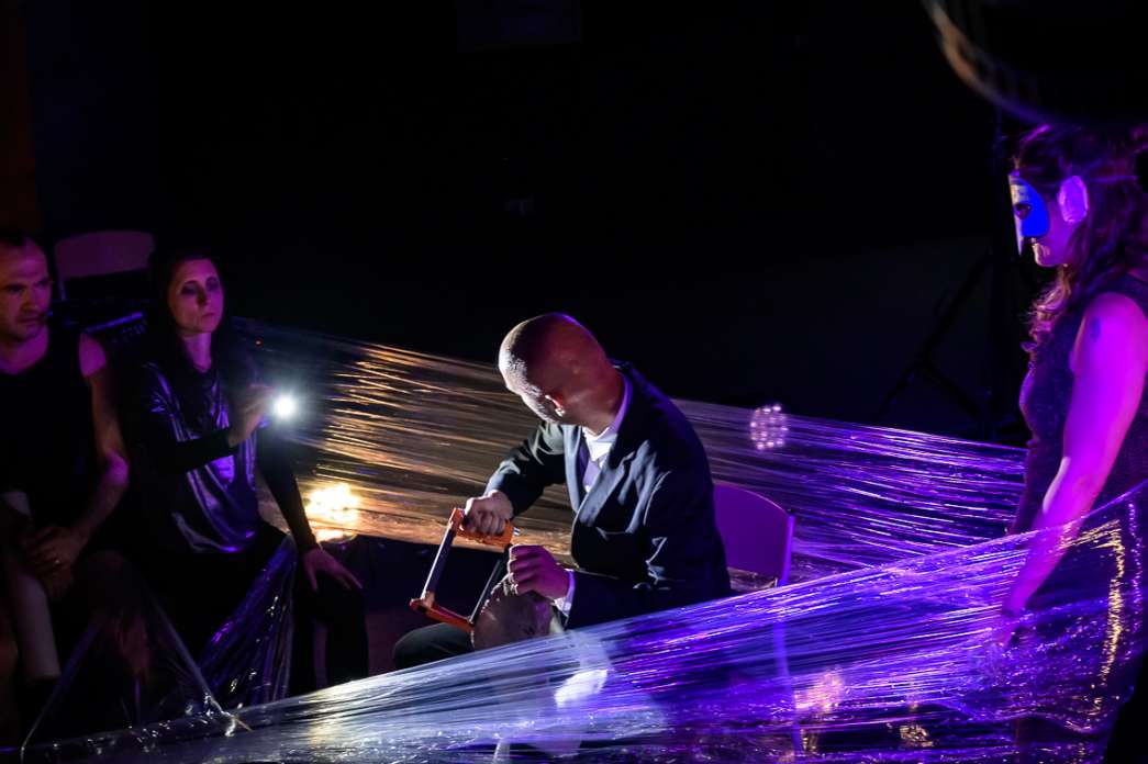 Mathieu Bohet, Yassine Boussaadoun, Manuela Centrone, Yerri Gapar Hummel, Sandrine Lehagre, Nebullium. INACT Festival des Arts Mutants 2025, Amalgame.