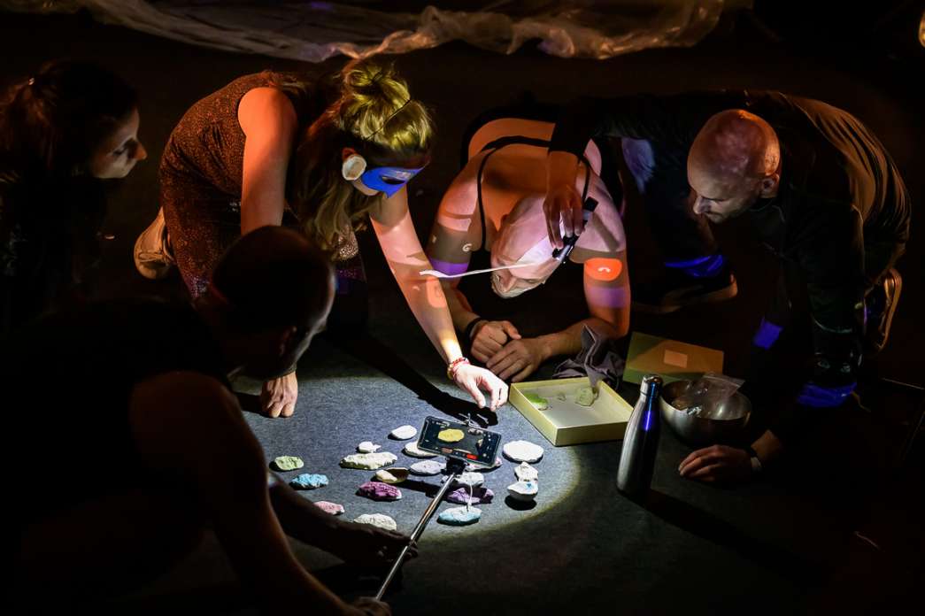 Mathieu Bohet, Yassine Boussaadoun, Manuela Centrone, Yerri Gapar Hummel, Sandrine Lehagre, Nebullium. INACT Festival des Arts Mutants 2025, Amalgame.