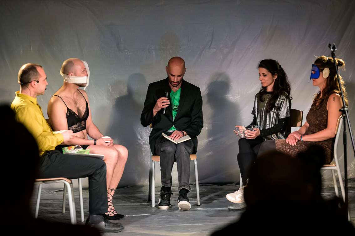 Mathieu Bohet, Yassine Boussaadoun, Manuela Centrone, Yerri Gapar Hummel, Sandrine Lehagre, Nebullium. INACT Festival des Arts Mutants 2025, Amalgame.