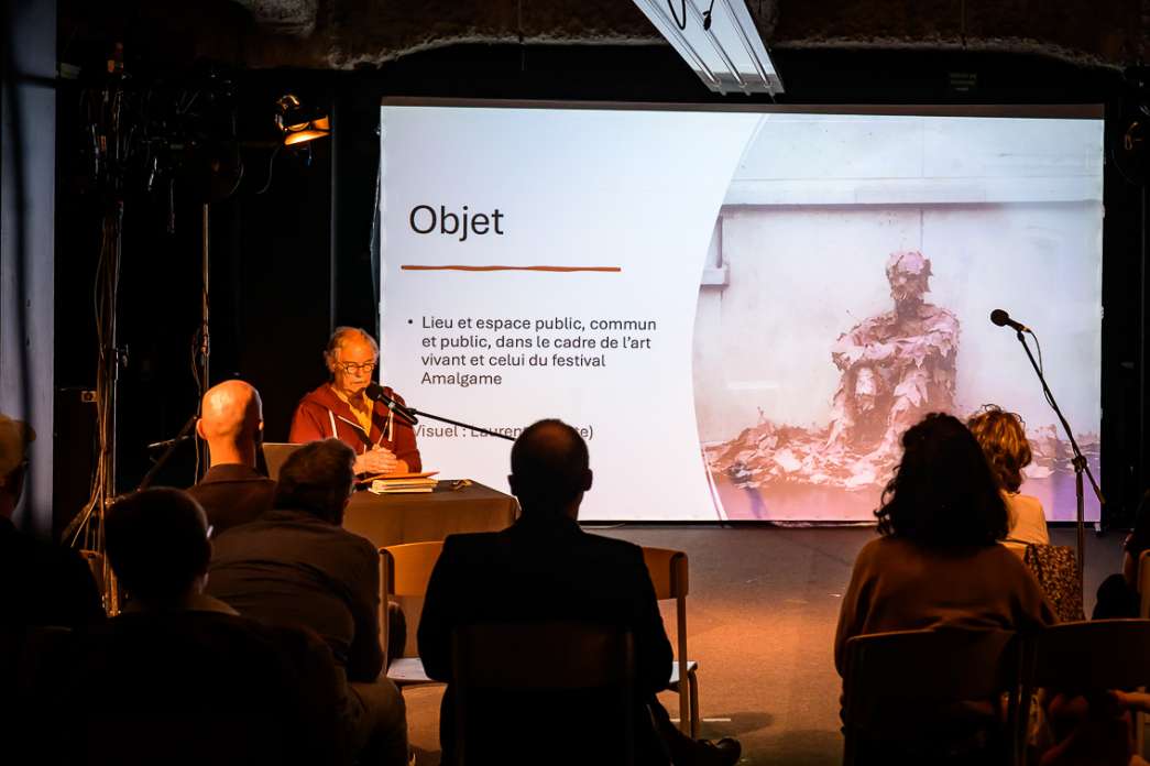 Christian Ruby, Philosophie et performances : aller et retour. INACT Festival des Arts Mutants 2025, Amalgame.