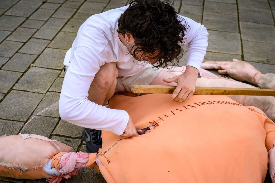 Grégoire Chaudron, Alice Jouan, Rapport d'échelle / Maßstabsverhältnis. INACT Festival des Arts Mutants 2025, Amalgame.