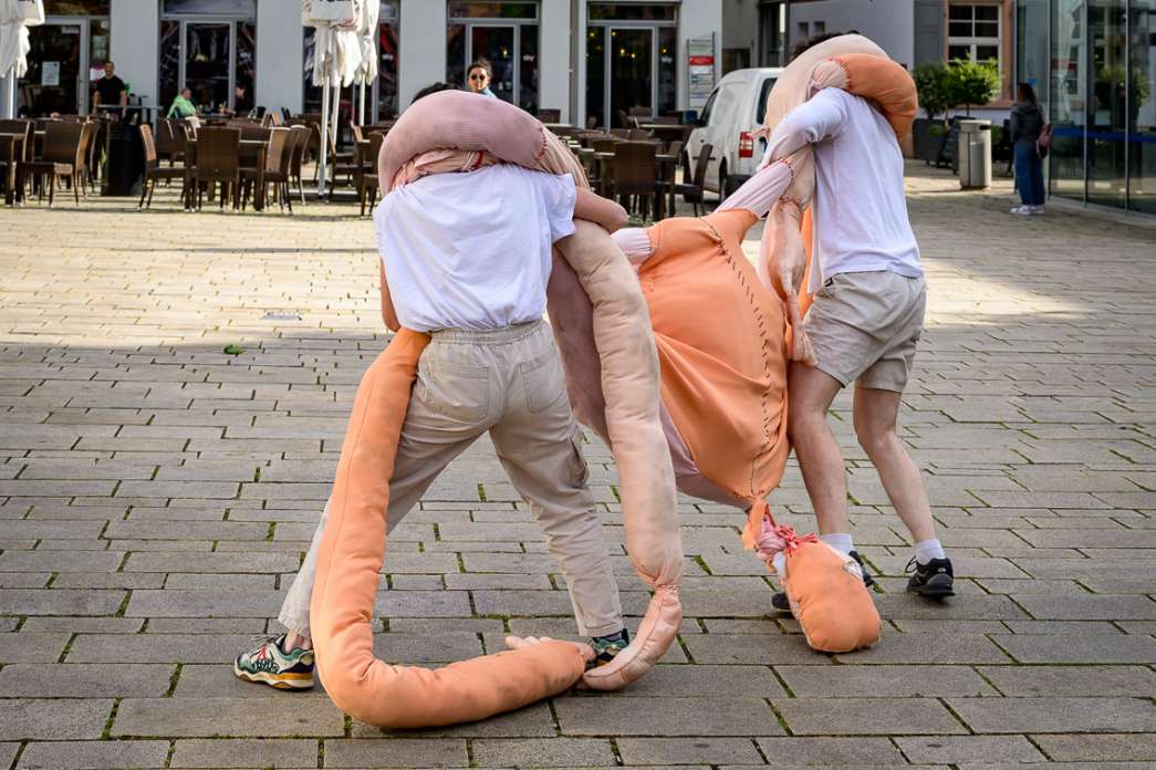 Gr&eacute;goire Chaudron, Alice Jouan, Rapport d'&eacute;chelle / Ma&szlig;stabsverh&auml;ltnis. INACT Festival des Arts Mutants 2025, Amalgame.