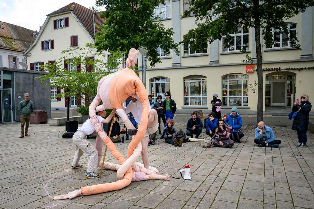 Gr&eacute;goire Chaudron, Alice Jouan, Rapport d'&eacute;chelle / Ma&szlig;stabsverh&auml;ltnis. INACT Festival des Arts Mutants 2025, Amalgame.