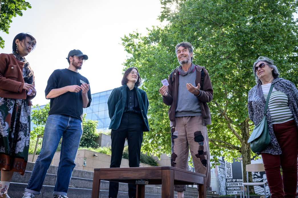 Margaux Moritz, Eva Prusiewicz, Zone de cr&eacute;ation d'amalgame. INACT Festival des Arts Mutants 2025, Amalgame.