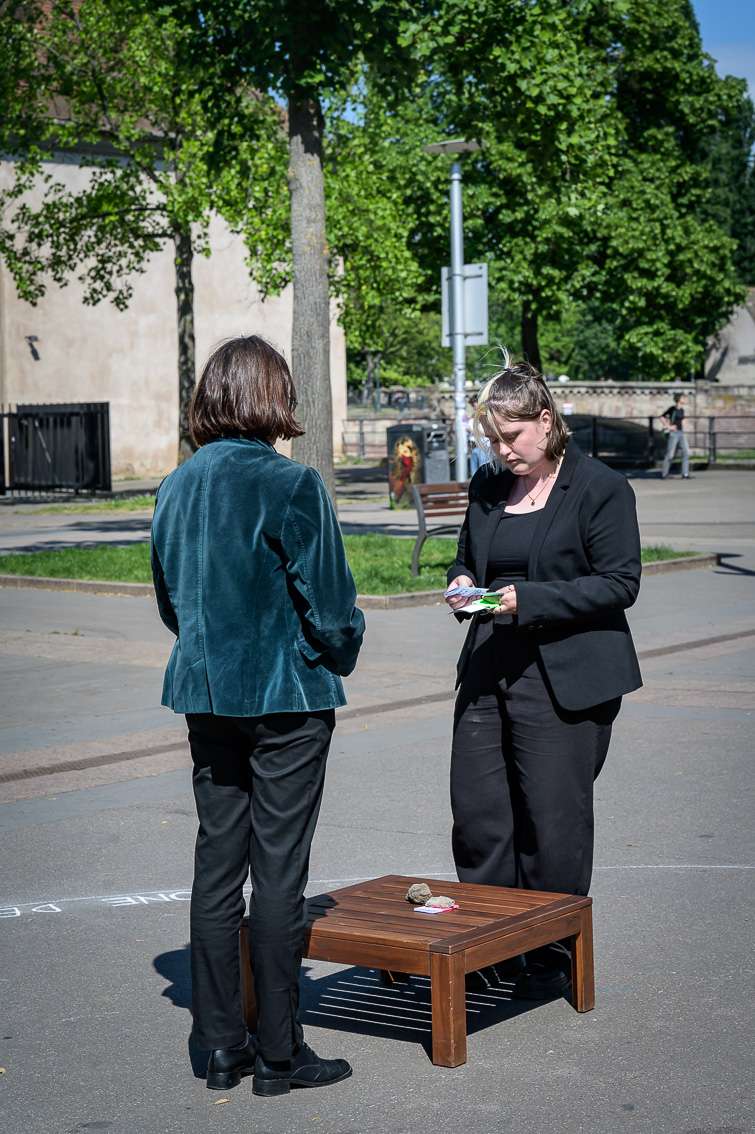 Margaux Moritz, Eva Prusiewicz, Zone de cr&eacute;ation d'amalgame. INACT Festival des Arts Mutants 2025, Amalgame.