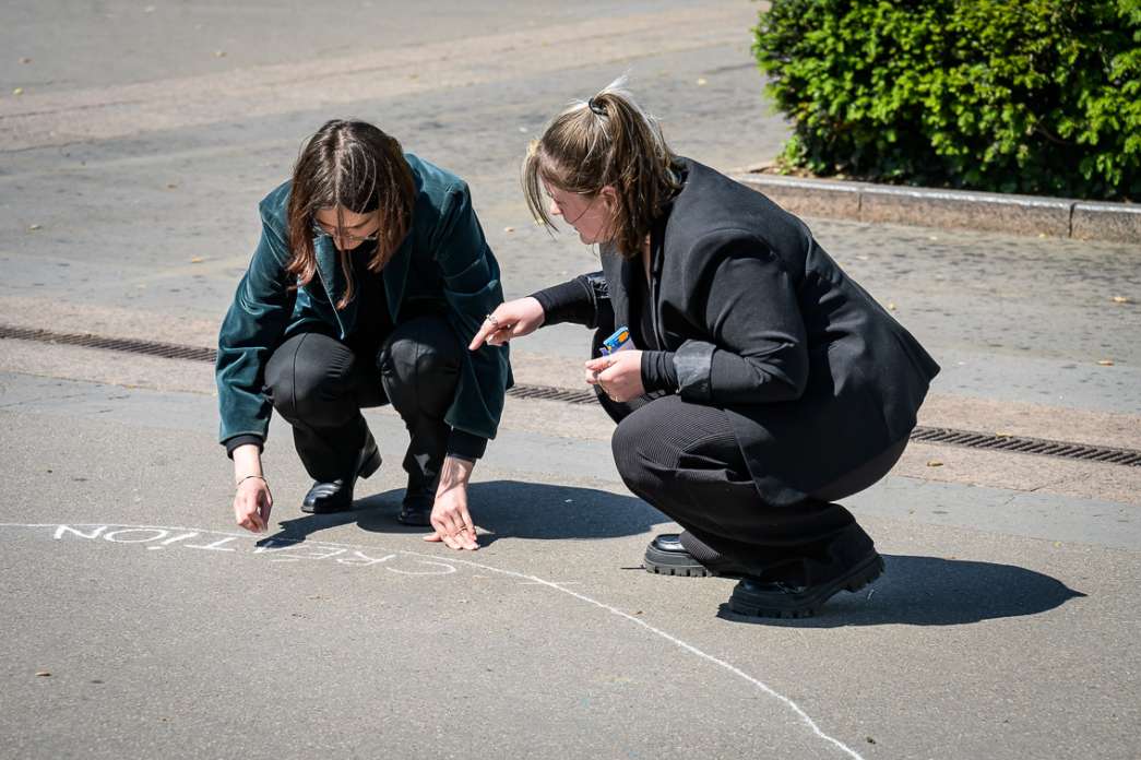 Margaux Moritz, Eva Prusiewicz, Zone de cr&eacute;ation d'amalgame. INACT Festival des Arts Mutants 2025, Amalgame.