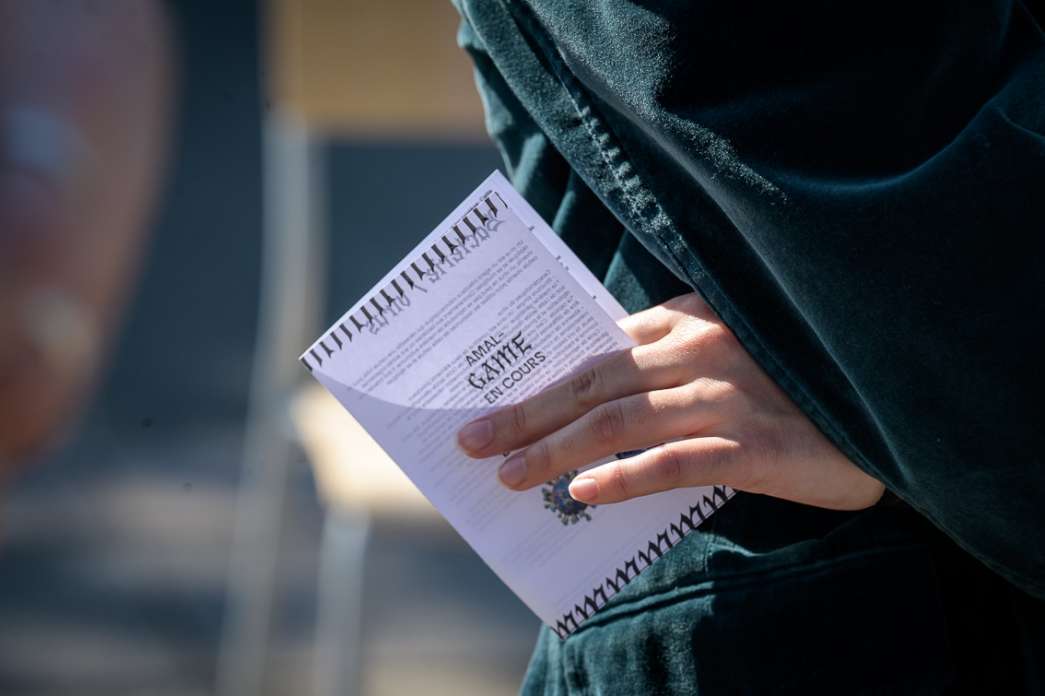 Margaux Moritz, Eva Prusiewicz, Zone de cr&eacute;ation d'amalgame. INACT Festival des Arts Mutants 2025, Amalgame.