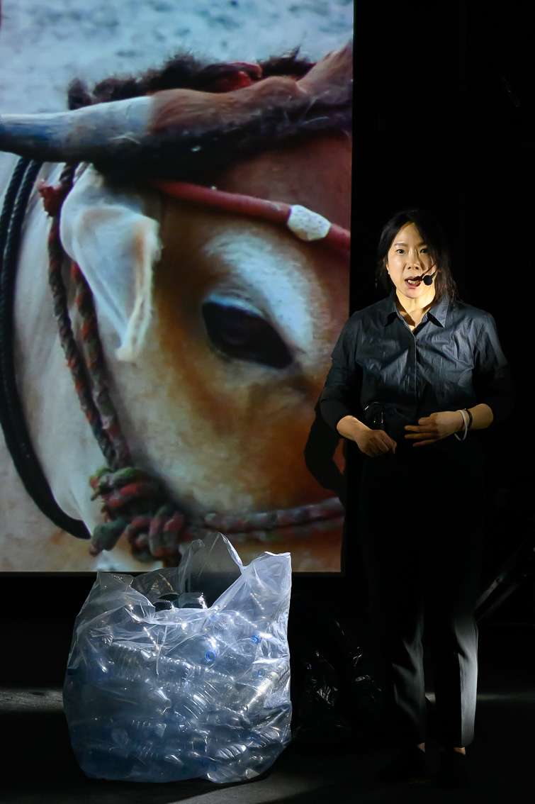 Eun Young Lee Park, Animot. INACT Festival des Arts Mutants 2024, Co-modification.