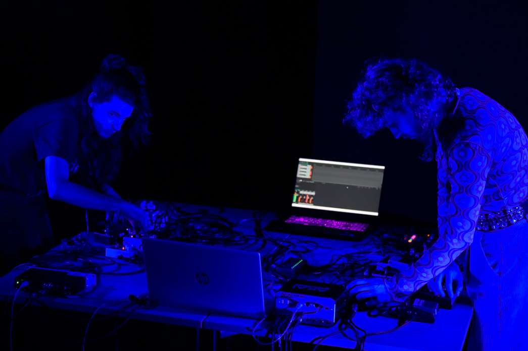 Aquila Lescene, Victor Simon, Brutal Field Recording. INACT Festival des Arts Mutants 2024, Co-modification.