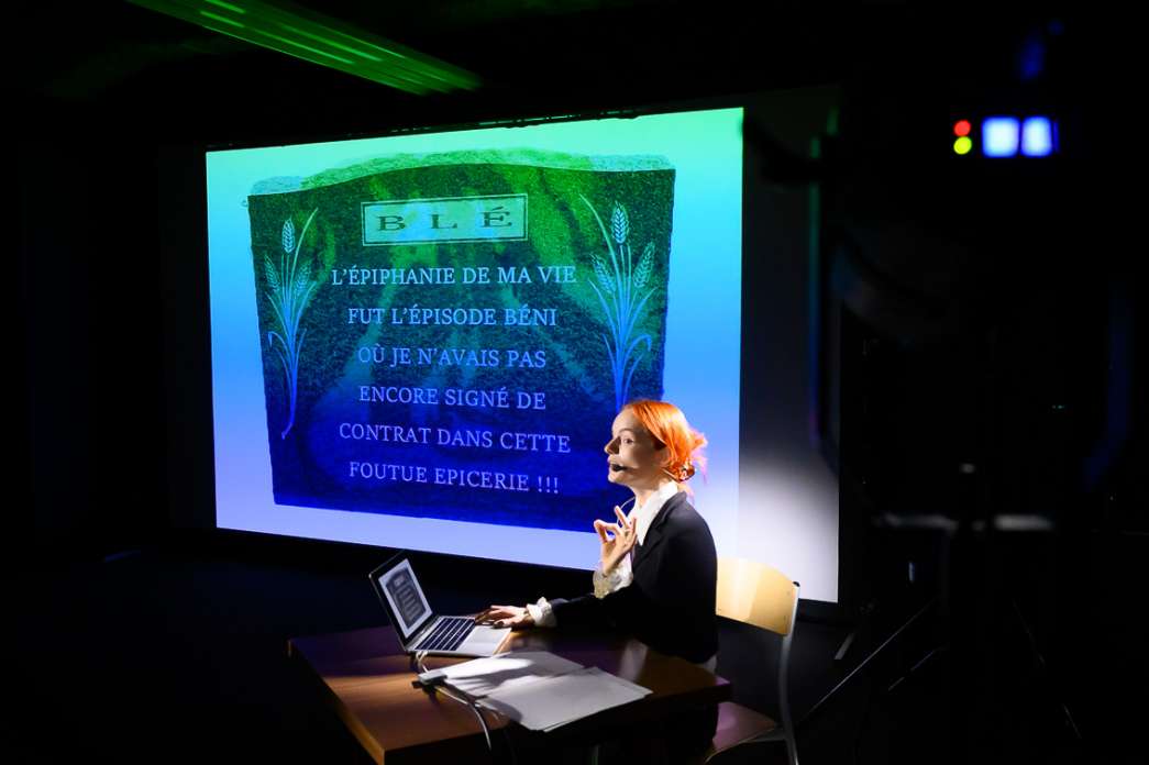 Anouk Parmentier, Le bl&eacute;, l'oseille et le bouleau. INACT Festival des Arts Mutants 2024, Co-modification.