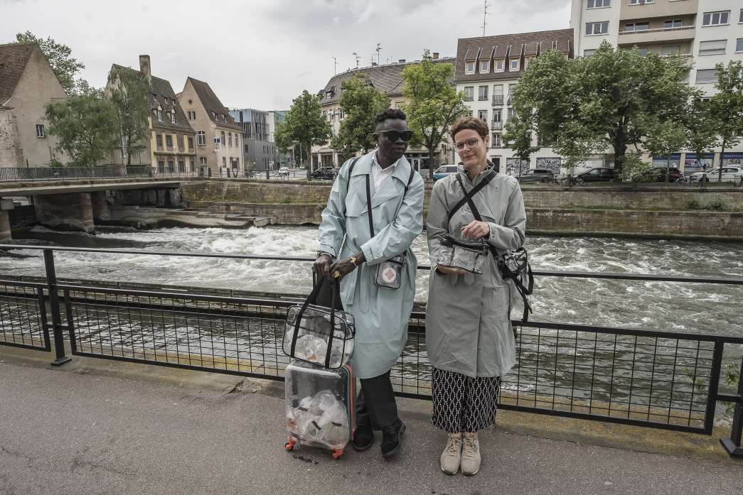 Androa Mindrekolo, Possession de l'eau. INACT Festival des Arts Mutants 2024, Co-modification.