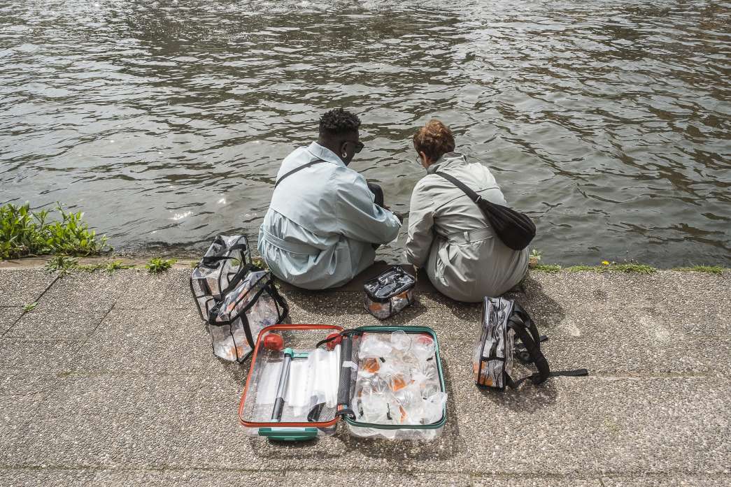 Androa Mindrekolo, Possession de l'eau. INACT Festival des Arts Mutants 2024, Co-modification.