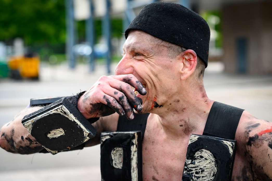 Riccardo Matlakas, The Human Typer. INACT Festival des Arts Mutants 2024, Co-modification.