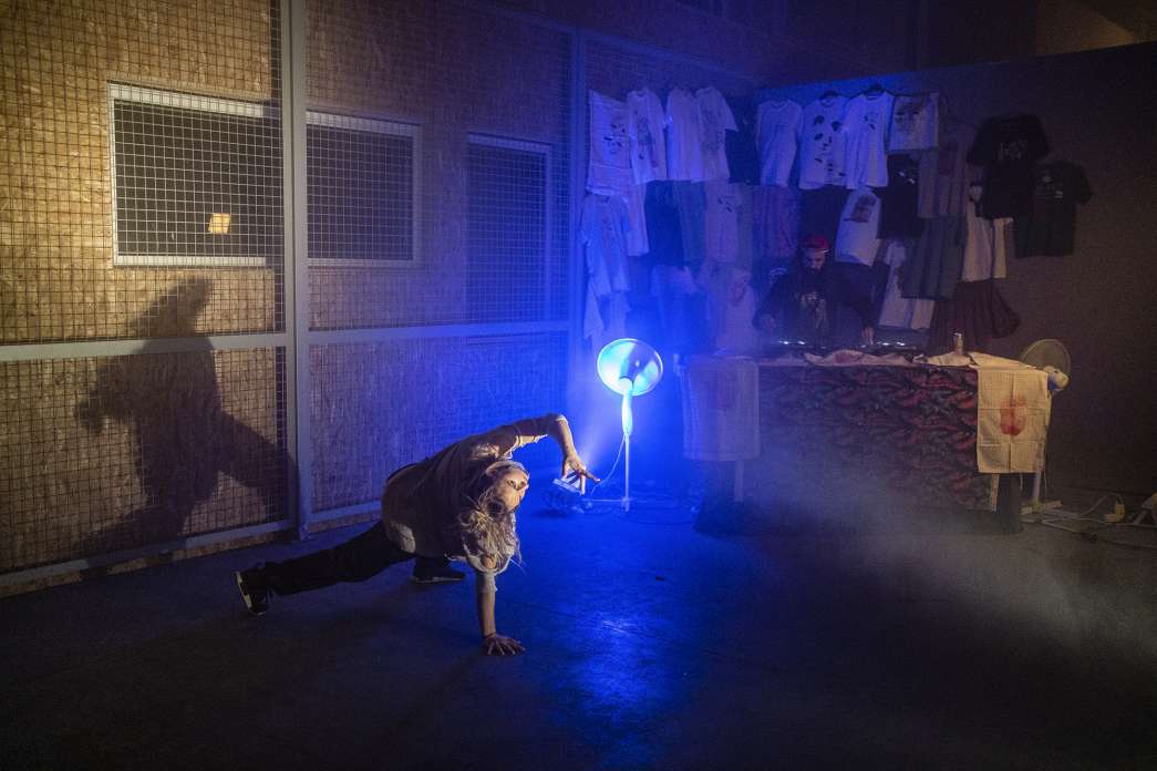 Destroyed Temple / Carpaccio Cathédrale & Club in House, « After Party / Destroyed Temple ». INACT Festival des Arts Mutants 2020. Photo : Patrick Lambin.