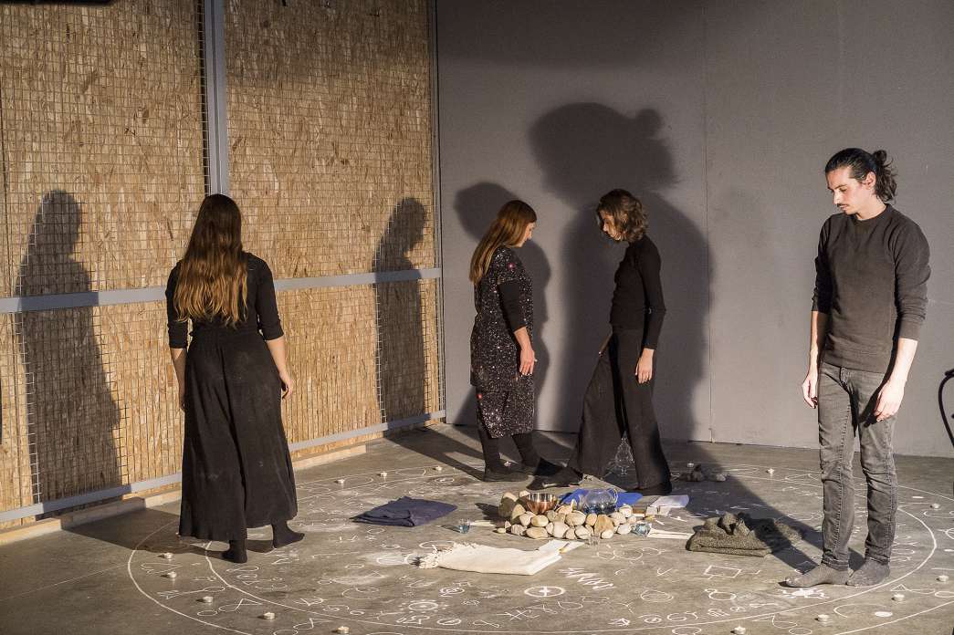 Alexandra David, « Awakening the spirit within ». INACT Festival des Arts Mutants 2020. Photo : Patrick Lambin.