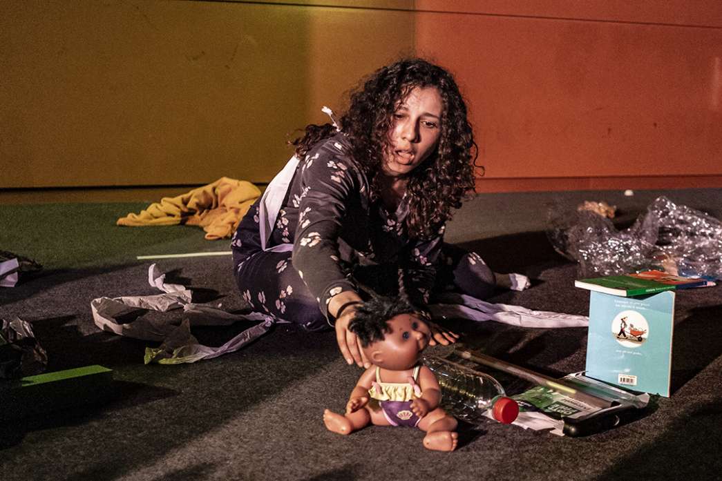 Diana De Fex, « Métamorphoses ». INACT Festival des Arts Mutants 2020. Photo : Patrick Lambin.