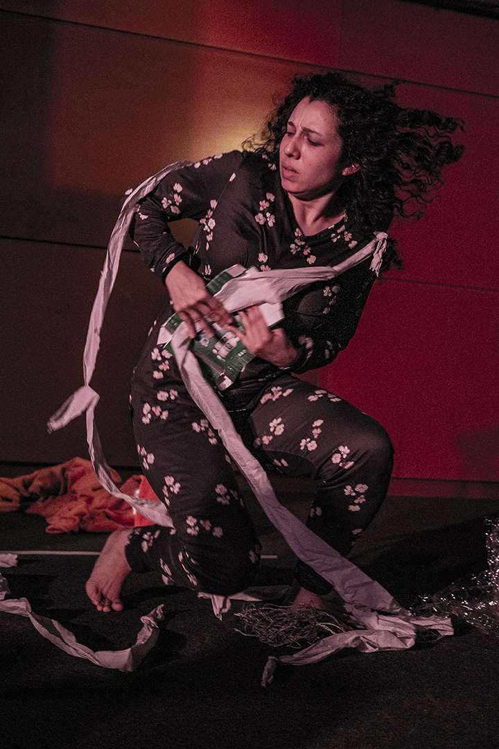 Diana De Fex, « Métamorphoses ». INACT Festival des Arts Mutants 2020. Photo : Patrick Lambin.
