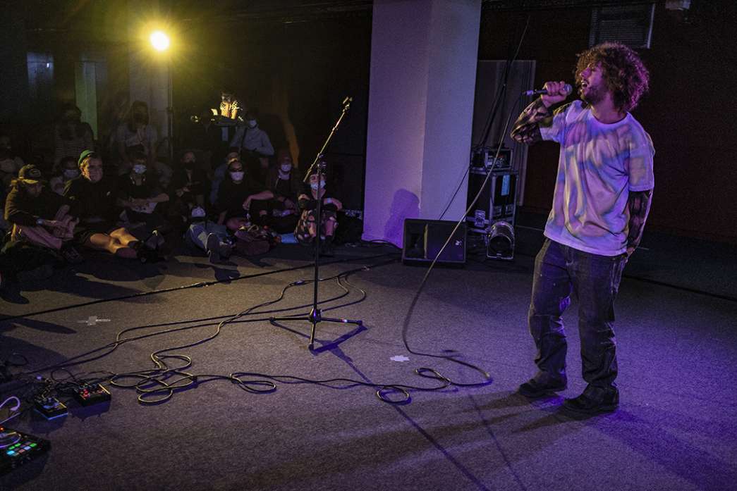 Jeune GDB. INACT Festival des Arts Mutants 2020. Photo : Patrick Lambin.