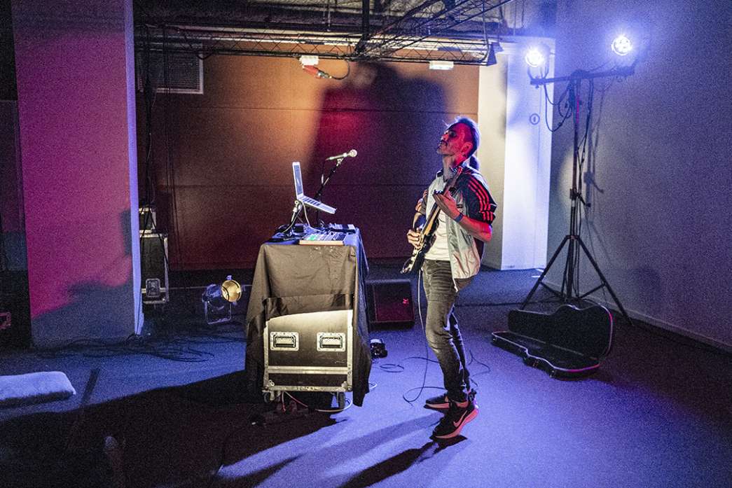 Philip Pentacle. INACT Festival des Arts Mutants 2020. Photo : Patrick Lambin.