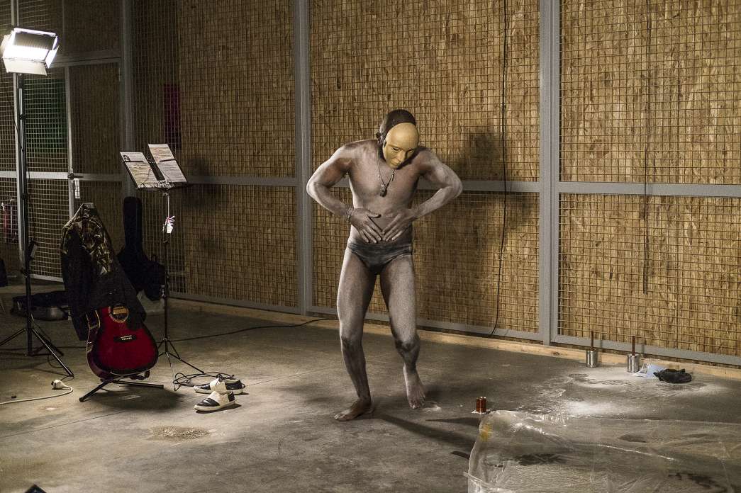 Christian Bena Toko, « TO KATISA NZELA ». INACT Festival des Arts Mutants 2020. Photo : Patrick Lambin.
