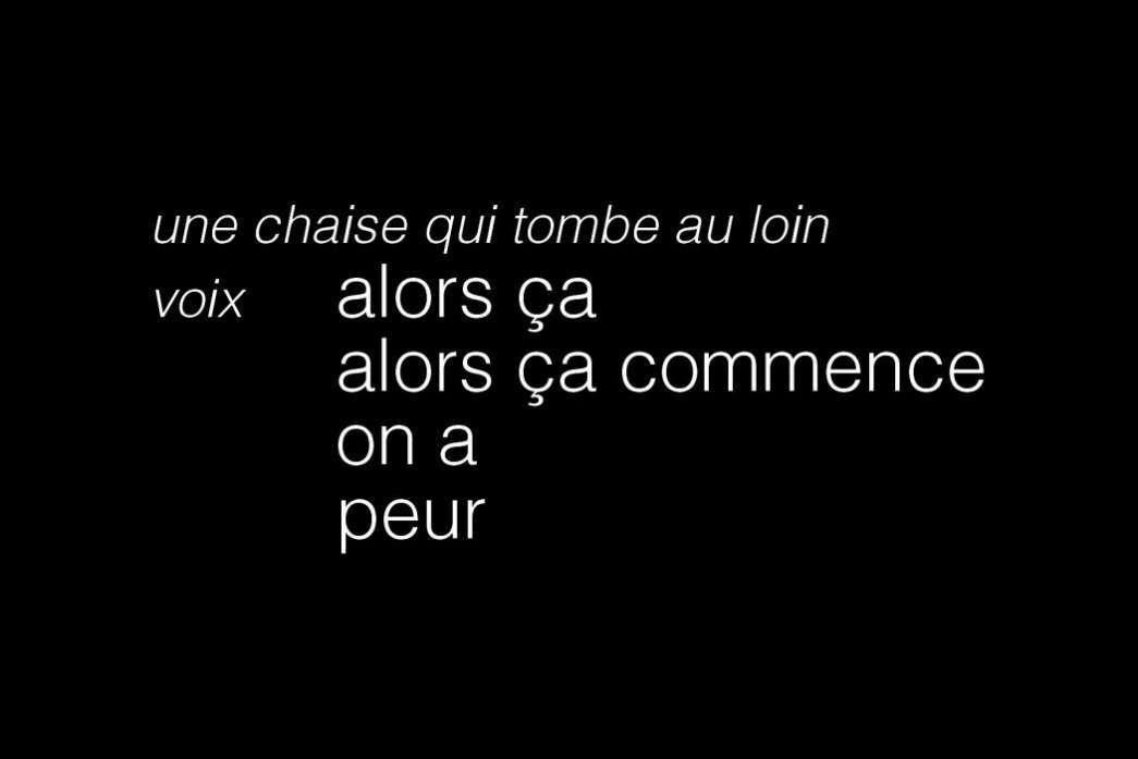 Dominique Petitgand, « Un bruit lointain ». Photo : Dominique Petitgand.
