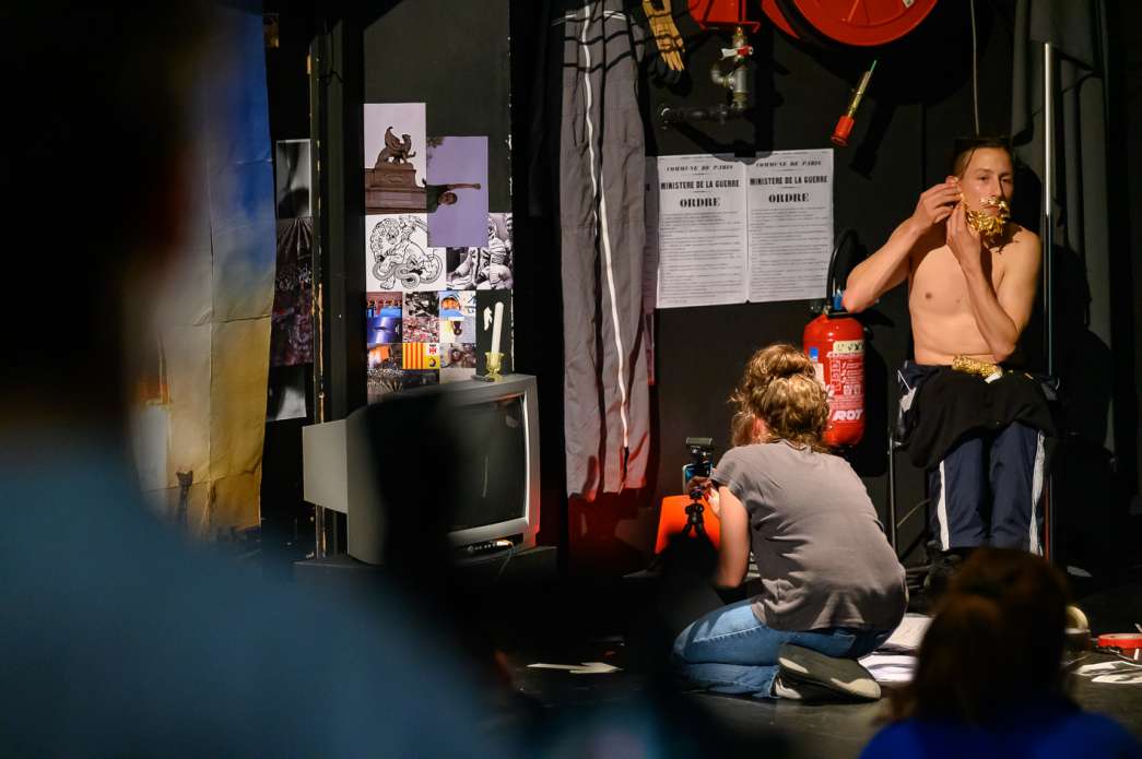 Luis Carricaburu, L'homme quelconque. INACT Festival des Arts Mutants 2023, Dissensus.