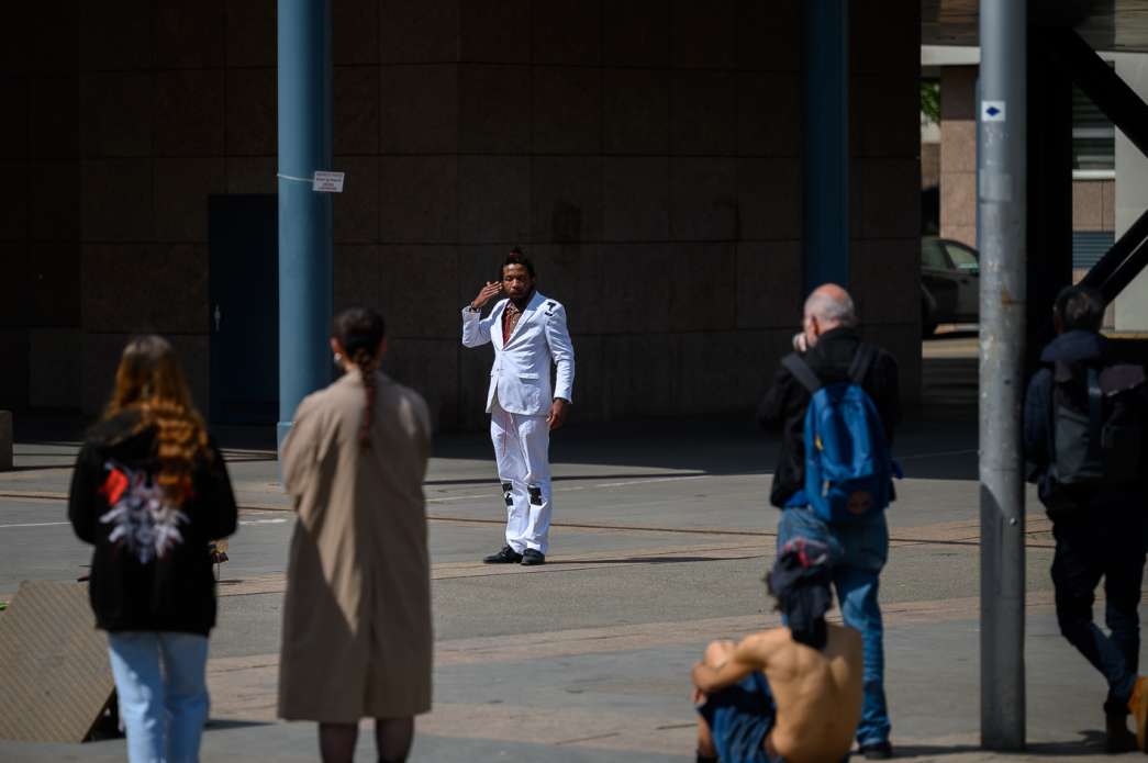 Christian Botale, There will always be an opportunity to fall, but woe to whom will be the cause. INACT Festival des Arts Mutants 2023, Dissensus.