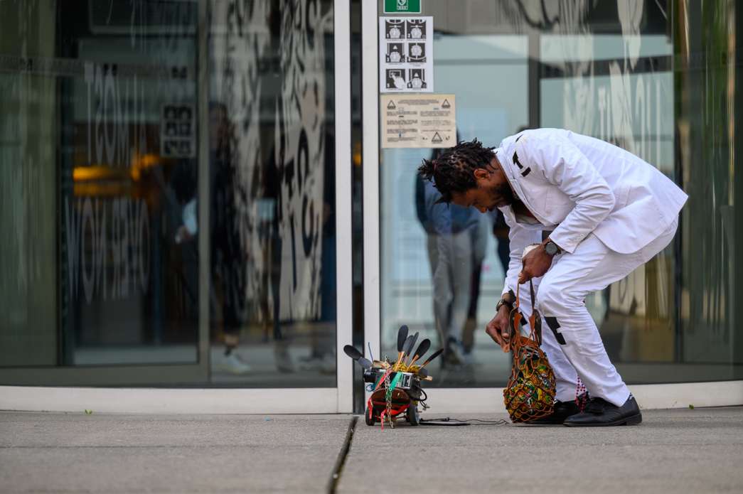 Christian Botale, There will always be an opportunity to fall, but woe to whom will be the cause. INACT Festival des Arts Mutants 2023, Dissensus.