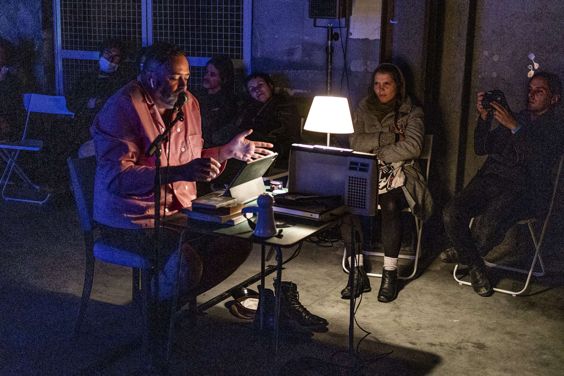 David Legrand, « JE NE VEUX PLUS AJOUTER DE LA MATÉRIALITÉ AU MONDE ‍». INACT Festival des Arts Mutants 2021 «‍ Inframince » Photo : Patrick Lambin.