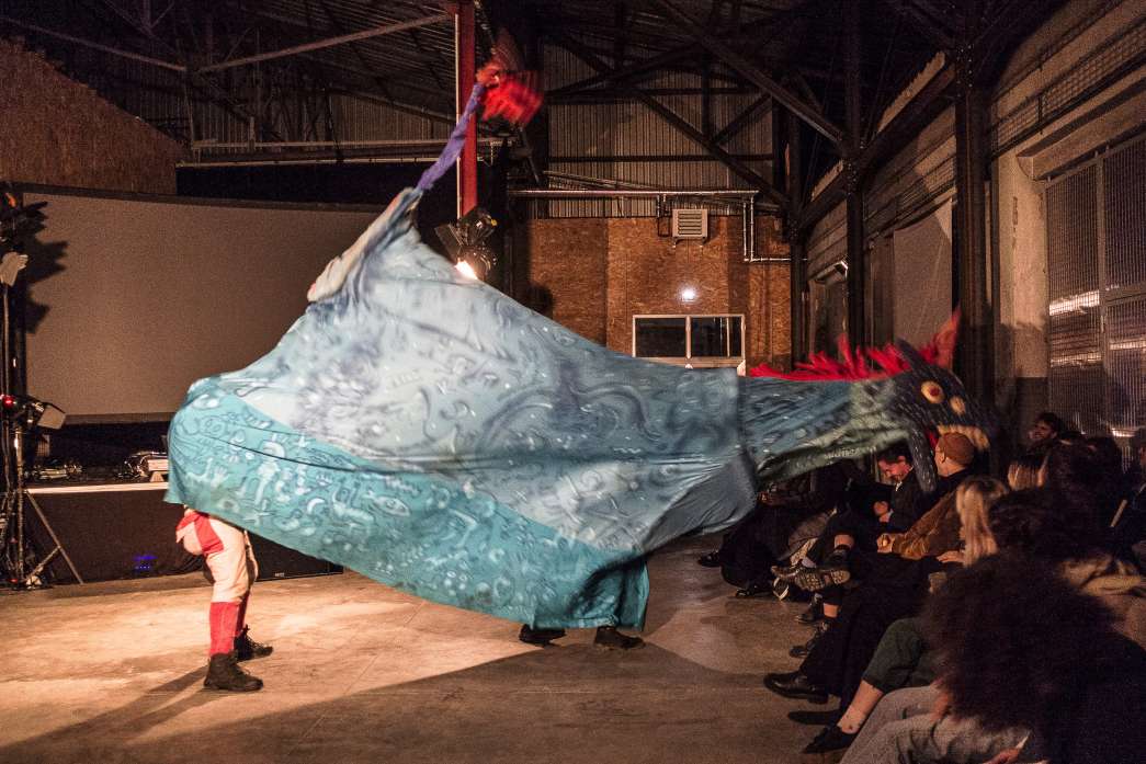 Pablo Del Hierro et Efrain Del Hierro « Poncili Creación ». INACT Festival des Arts Mutants 2021 «‍ Inframince » Photo : Valentine Zeler et Patrick Lambin.