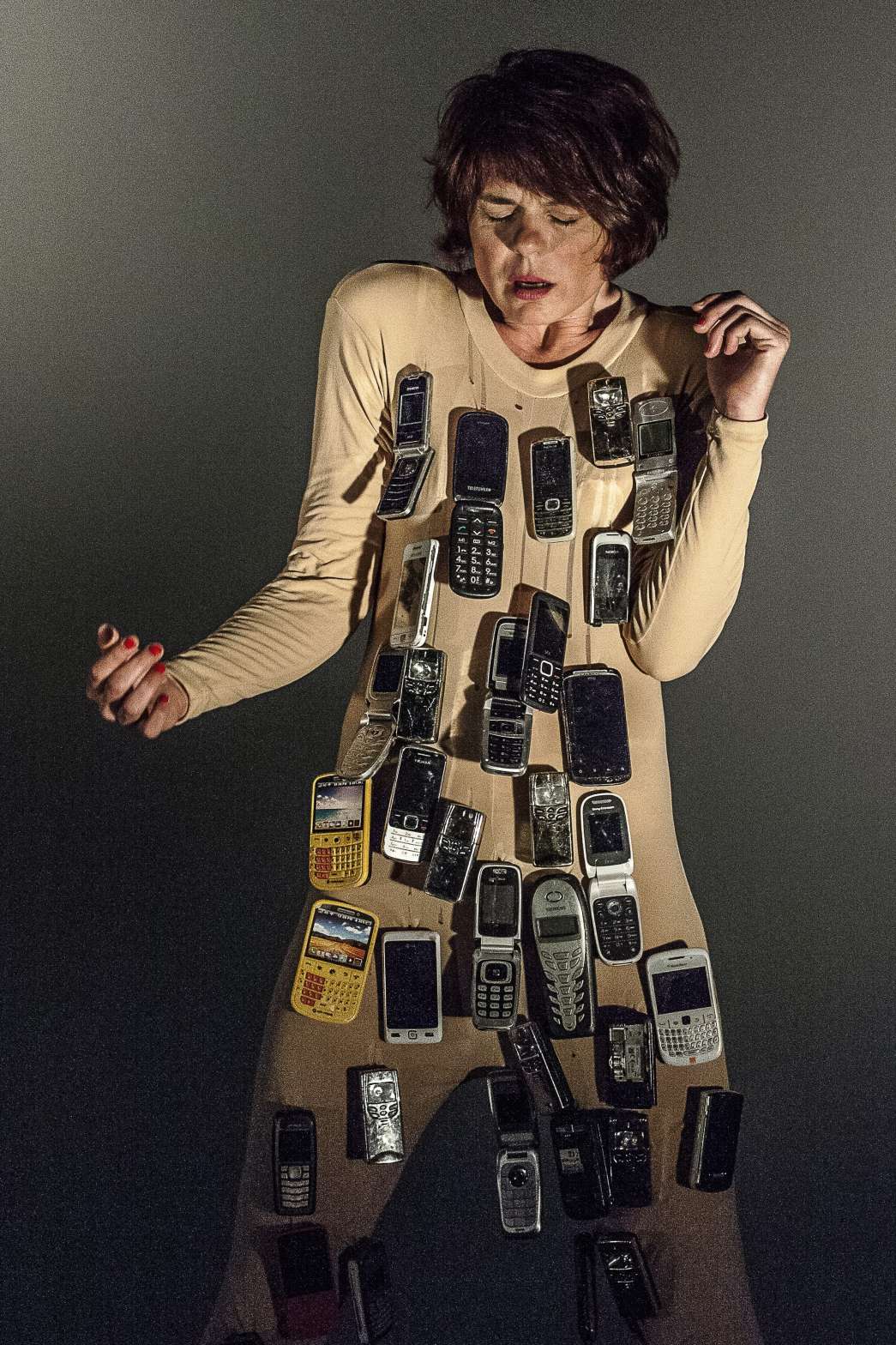 I.O.D (INTERNET OBSESSIVE DISORDER), Concha Vidal, INACT 2019. Photo : Patrick Lambin
