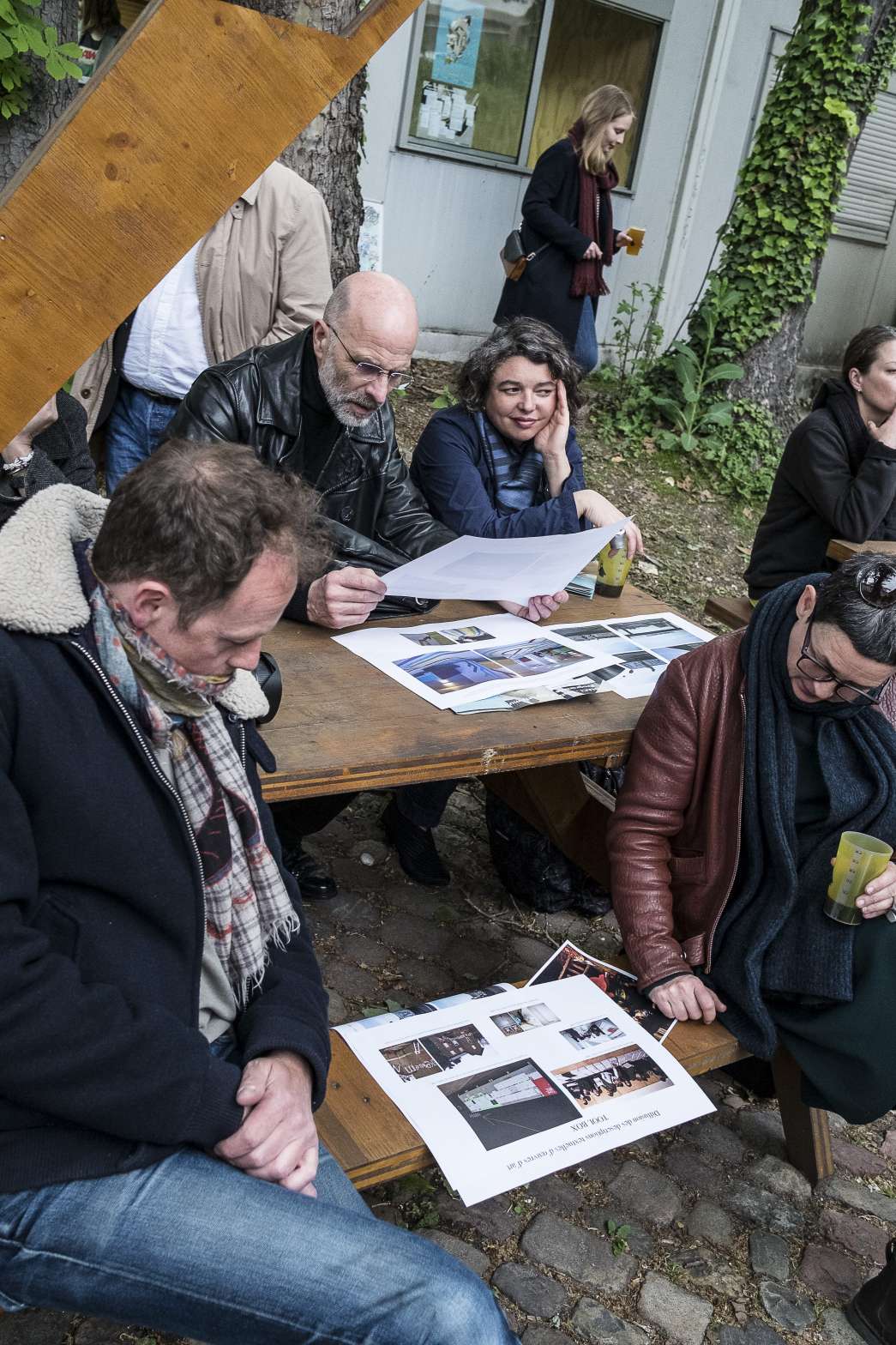 L'art peut-il inviter chacune et chacun à peser sur l'espace public ? Le cas des œuvres prenant la forme de protocoles, Jacques Rivet, INACT 2019. Photo : Patrick Lambin